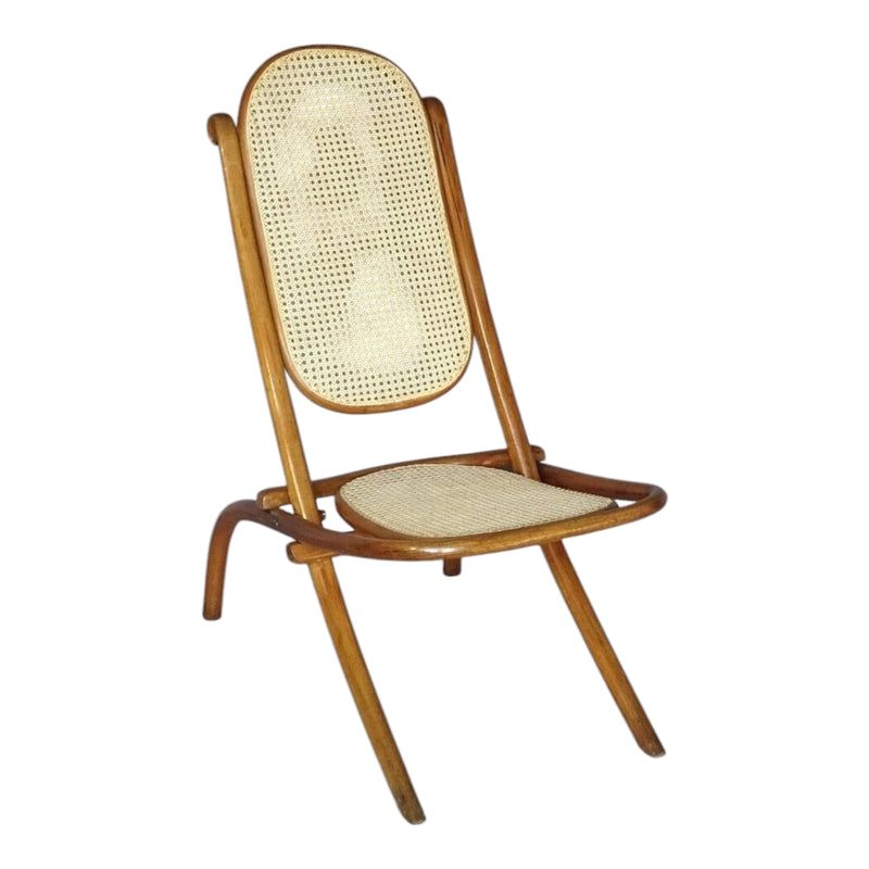 Pre - order - Klipklap Folding lounge chair by THONET 1880 model N°1