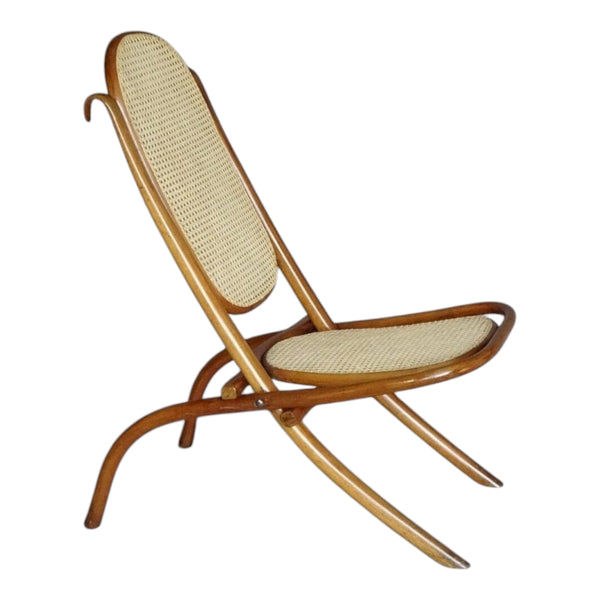 Pre - order - Klipklap Folding lounge chair by THONET 1880 model N°1