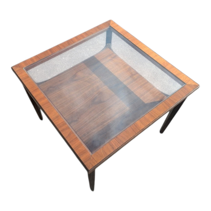 Coffee table square Zoureff or Rudowski blackbean timber