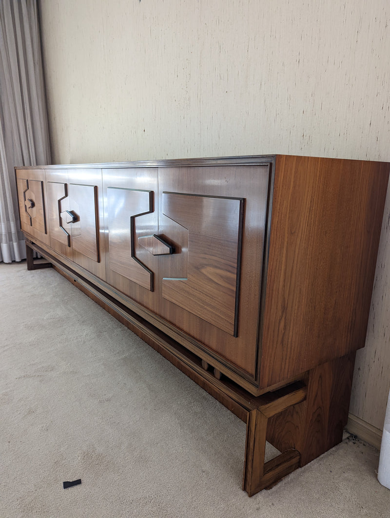 Rudowski bespoke sideboard extra long 3.1m teak 6 door MCM 1960-70s