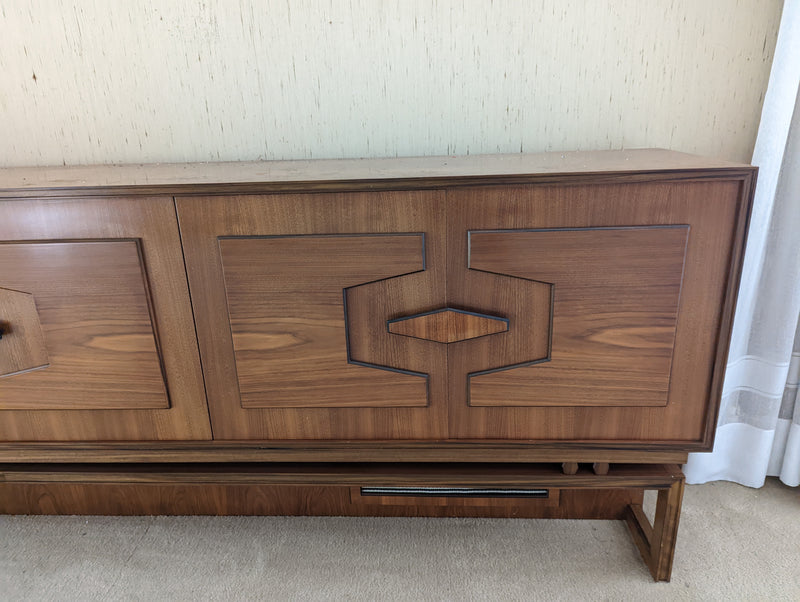 Rudowski bespoke sideboard extra long 3.1m teak 6 door MCM 1960-70s