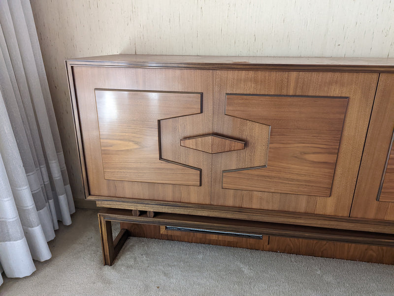 Rudowski bespoke sideboard extra long 3.1m teak 6 door MCM 1960-70s