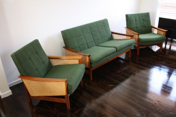 Pre order Flerline original Fler couch and two matching armchairs MCM ...