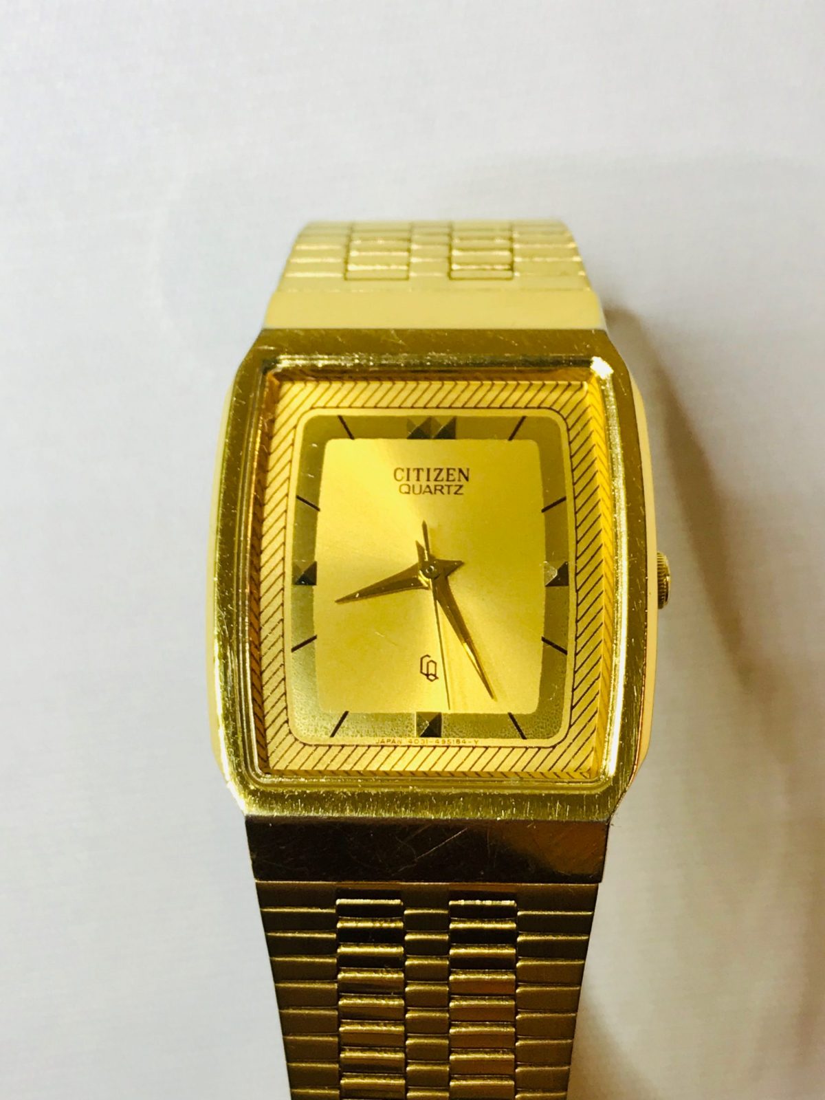 Vintage Citizen Quartz Men s Gold Watch 28mm 4031 491751K Vintage Luxury