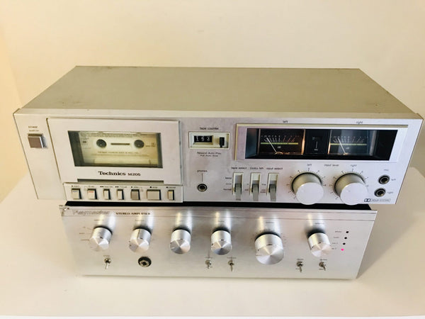 Technics Cassette Deck RS-M205 vintage 1981 tape player